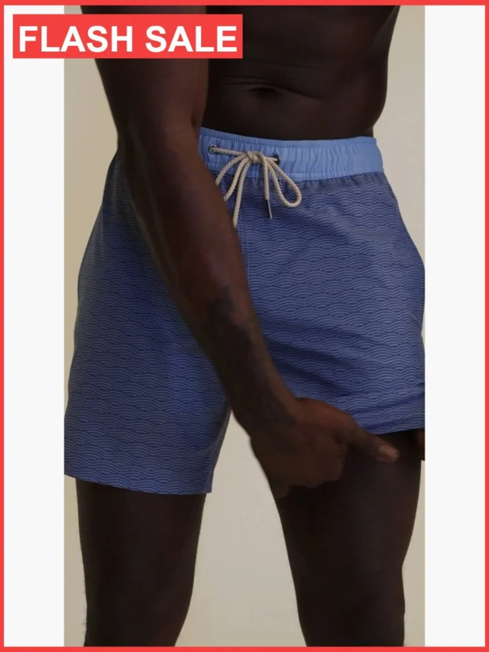 Men's Swim Trunks with Liner 7-Inch Inseam Quick Dry DWR